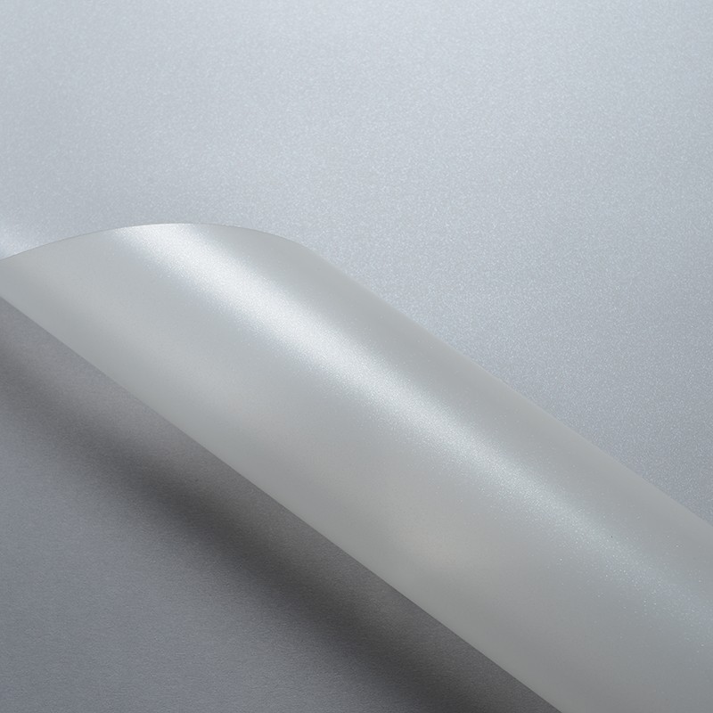 PCSTAR01S - Transparent effet Pailleté Blanc Perlé Satiné